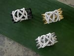 Diamond Cable Rings by ALOR
